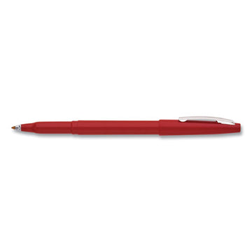 Pentel® Rolling Writer Roller Ball Pen, Stick, Medium 0.8 Mm, Red Ink, Red Barrel, Dozen freeshipping - TVN Wholesale